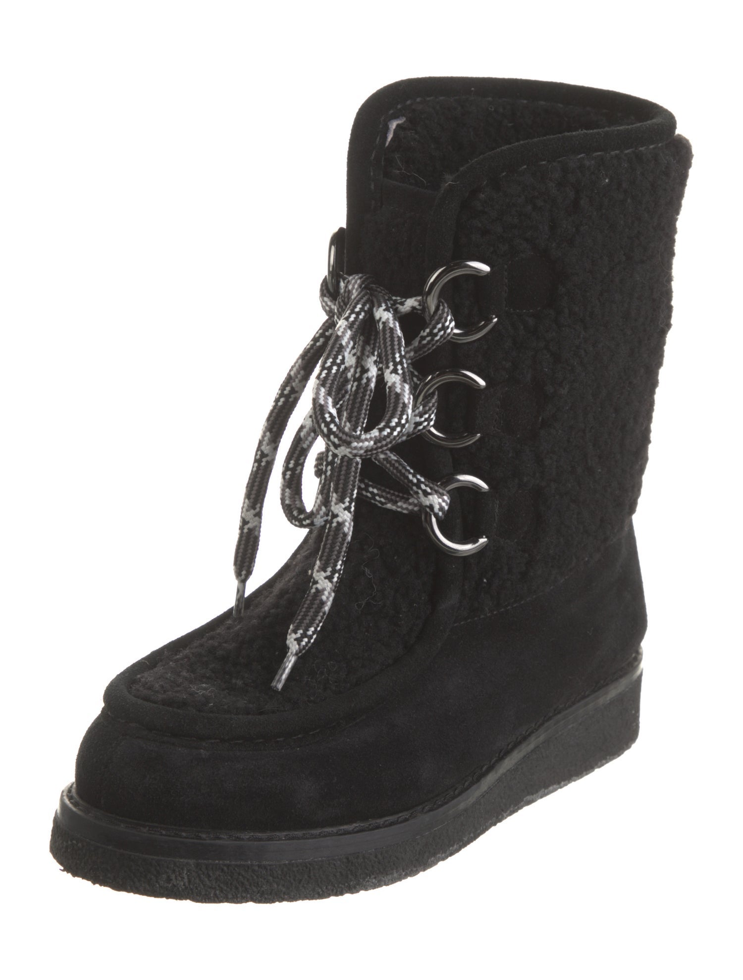 Aquatalia Suede Lace-Up Boots