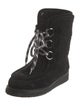 Aquatalia Suede Lace-Up Boots