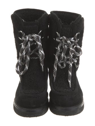 Aquatalia Suede Lace-Up Boots