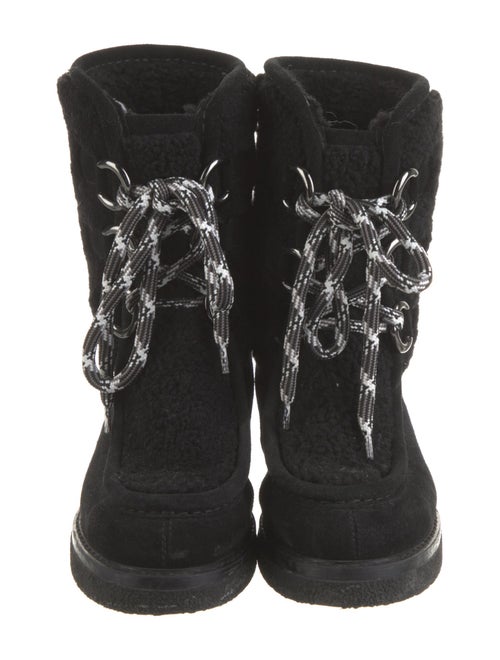 Aquatalia Suede Lace-Up Boots