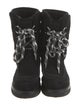 Aquatalia Suede Lace-Up Boots