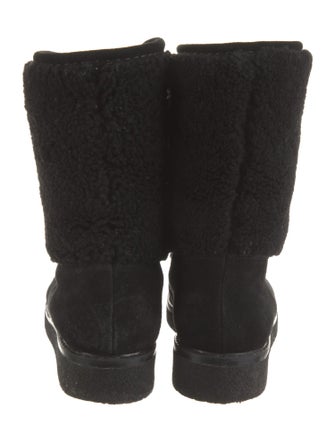 Aquatalia Suede Lace-Up Boots