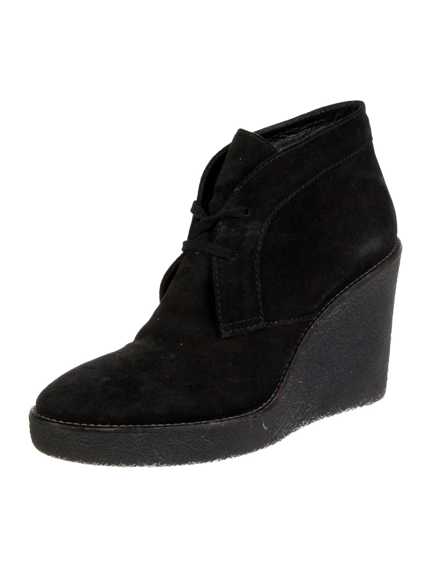 Aquatalia Suede Lace-Up Boots
