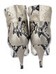 Aquatalia Leather Animal Print Boots