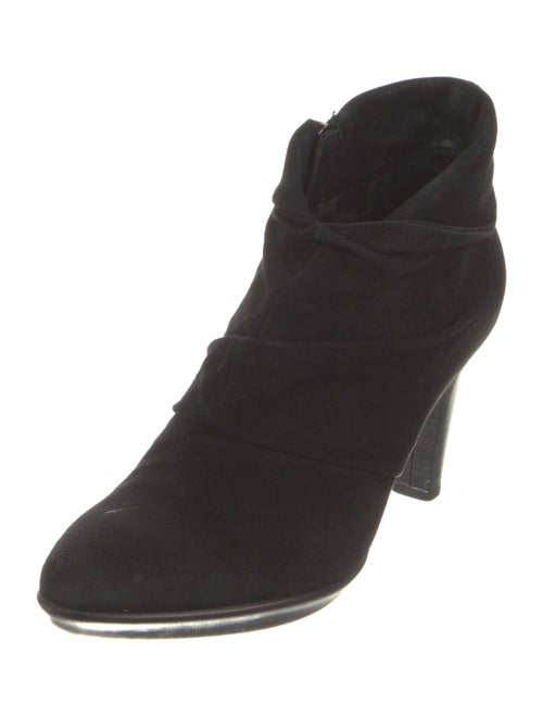 Aquatalia Suede Lace-Up Boots