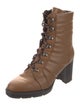 Aquatalia Leather Combat Boots