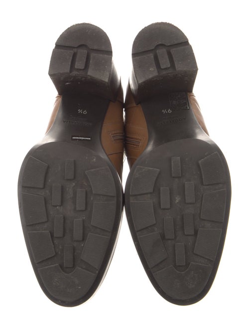 Aquatalia Leather Combat Boots