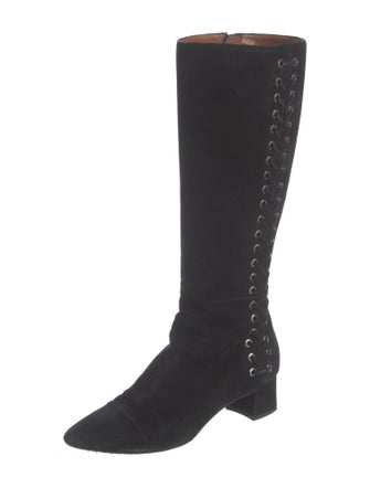 Aquatalia Suede Riding Boots