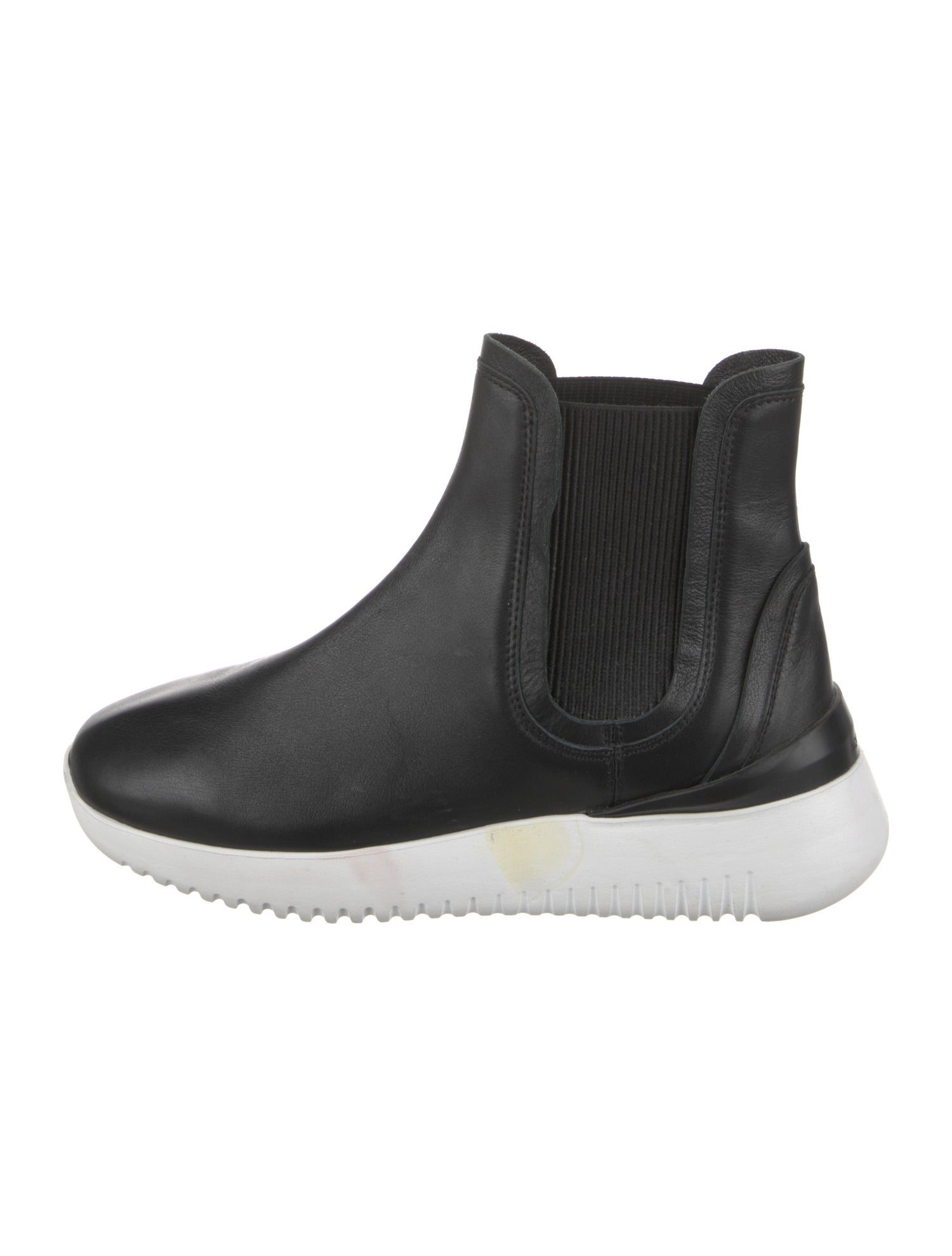 Aquatalia Leather Sock Sneakers