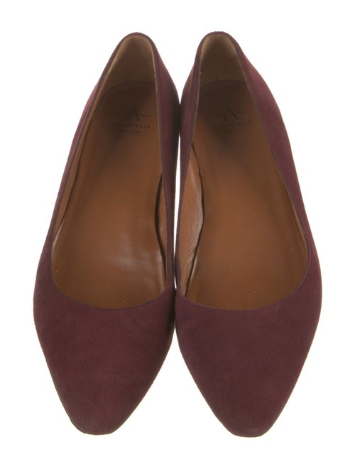 Aquatalia Suede Flats