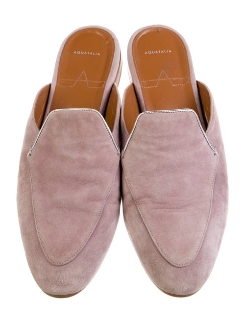 Aquatalia Suede Mules