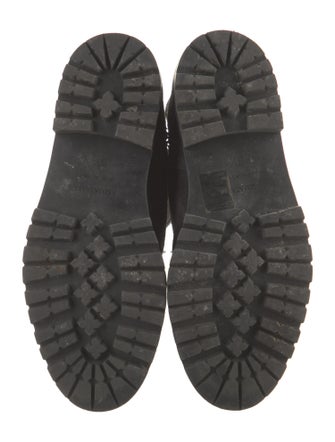 Aquatalia Suede Combat Boots