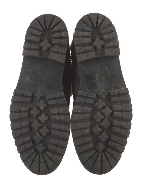 Aquatalia Suede Combat Boots
