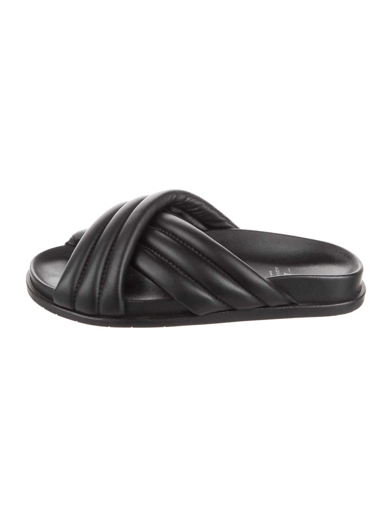 Aquatalia Leather Slides