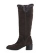 Aquatalia Suede Riding Boots