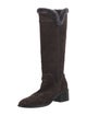 Aquatalia Suede Riding Boots