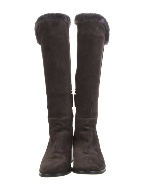 Aquatalia Suede Riding Boots