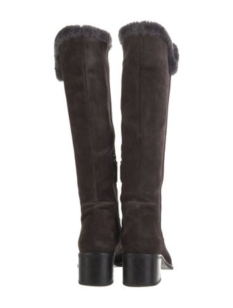 Aquatalia Suede Riding Boots