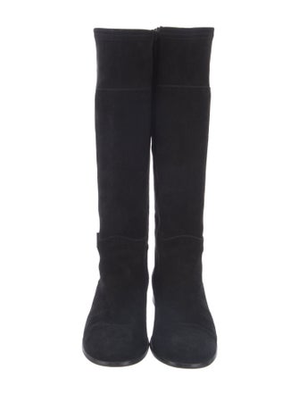 Aquatalia Suede Riding Boots