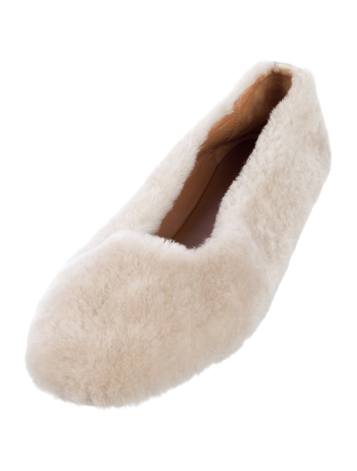 Aquatalia Faux Fur Flats