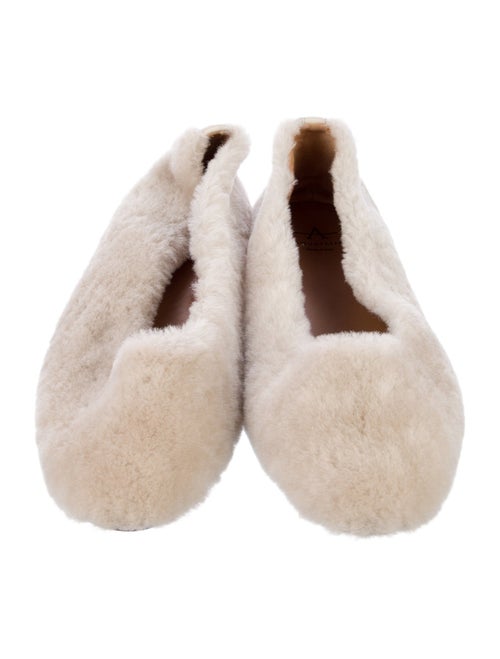 Aquatalia Faux Fur Flats
