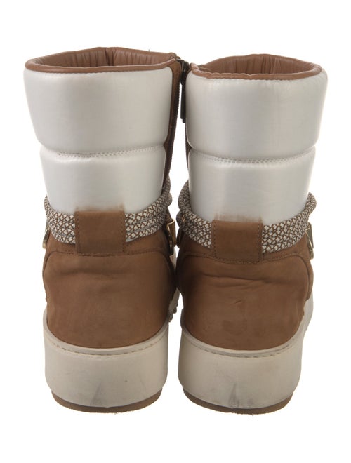 Aquatalia Leather Lace-Up Boots