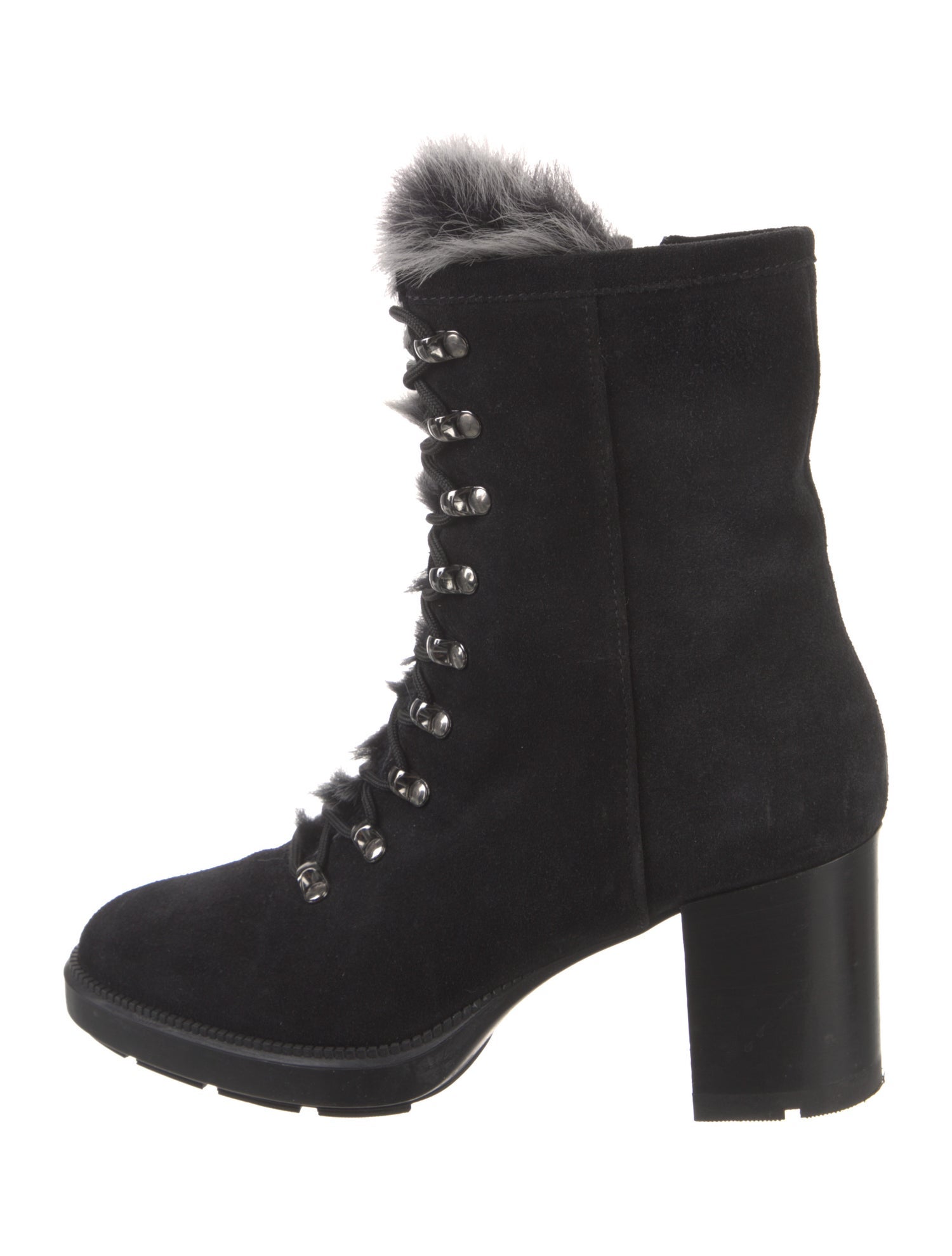 Aquatalia Suede Lace-Up Boots