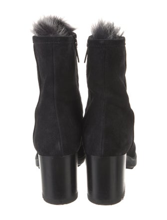 Aquatalia Suede Lace-Up Boots