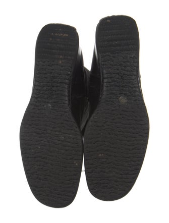 Aquatalia Suede Leather Trim Embellishment Riding Boots