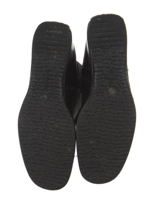 Aquatalia Suede Leather Trim Embellishment Riding Boots