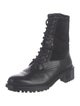 Aquatalia Leather Combat Boots