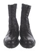 Aquatalia Leather Combat Boots