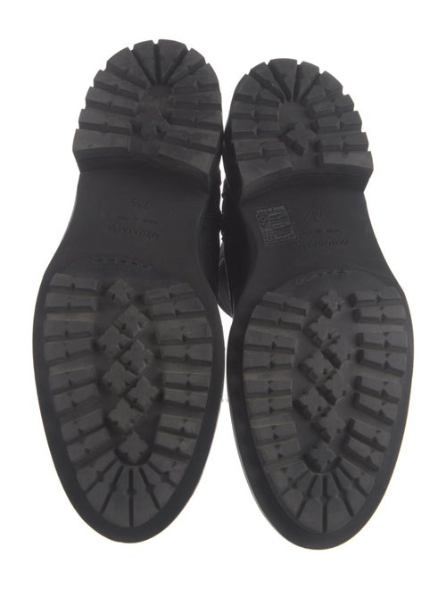 Aquatalia Leather Combat Boots