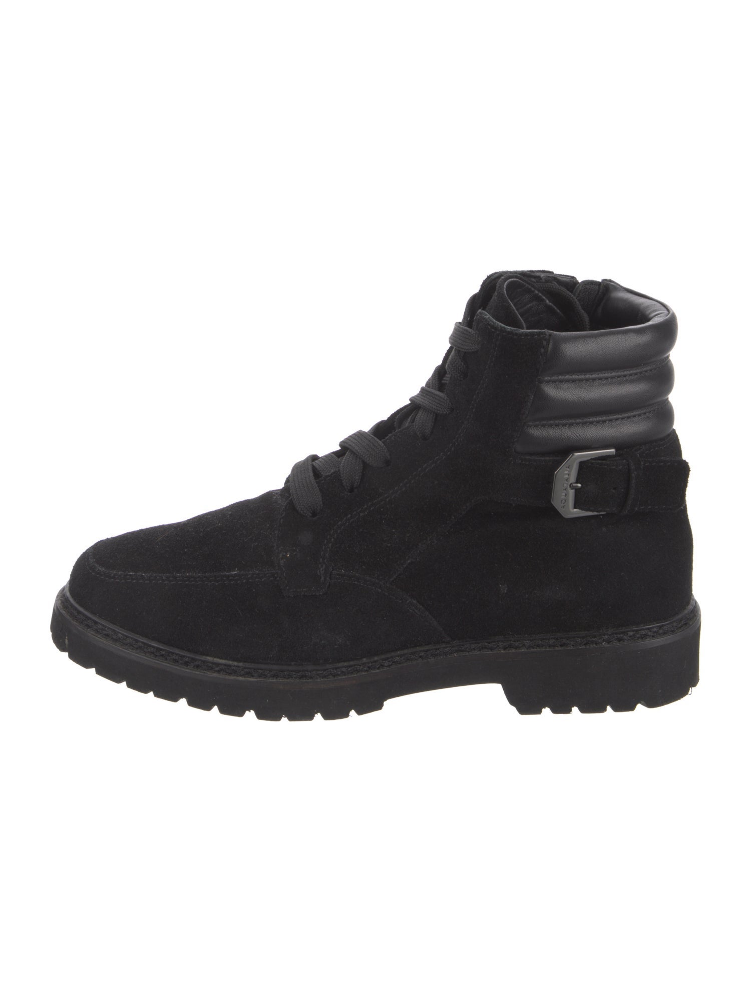 Aquatalia Suede Combat Boots