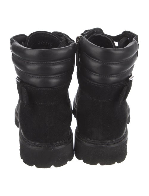 Aquatalia Suede Combat Boots