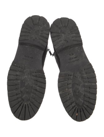 Aquatalia Suede Combat Boots