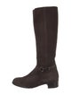 Aquatalia Suede Riding Boots