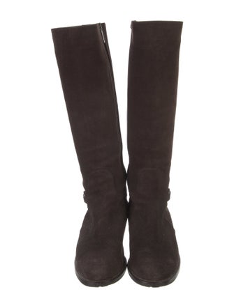 Aquatalia Suede Riding Boots