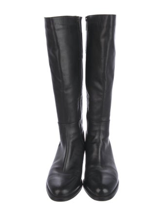 Aquatalia Leather Riding Boots