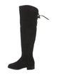 Aquatalia Suede Lace-Up Boots