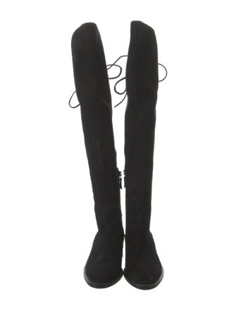 Aquatalia Suede Lace-Up Boots