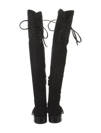 Aquatalia Suede Lace-Up Boots