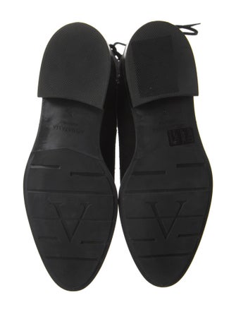 Aquatalia Suede Lace-Up Boots