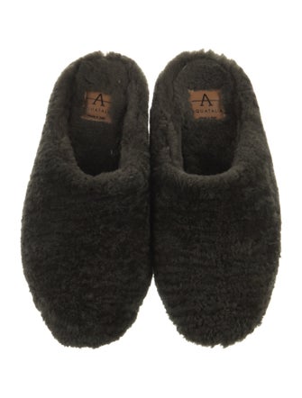 Aquatalia Shearling Mules