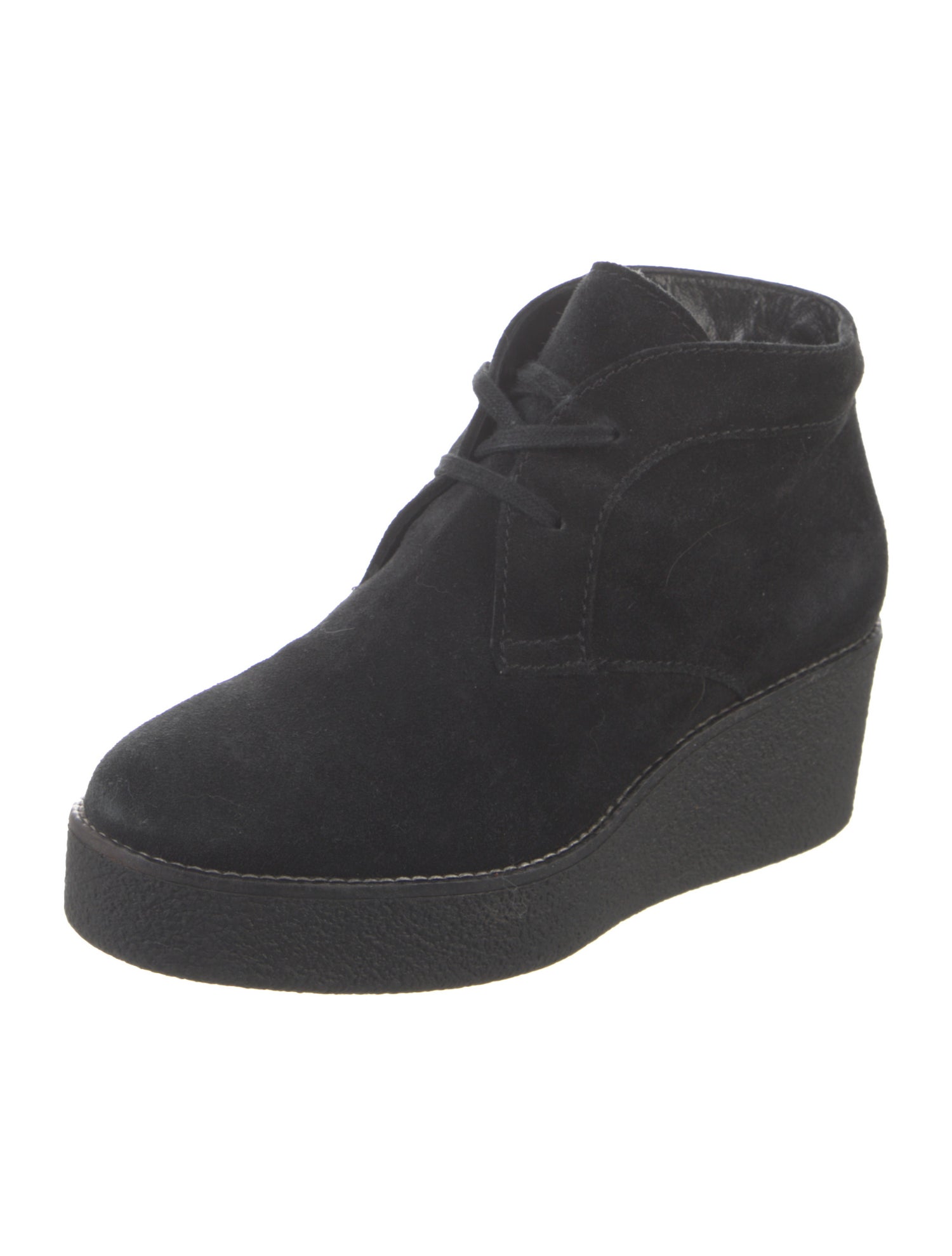 Aquatalia Suede Lace-Up Boots