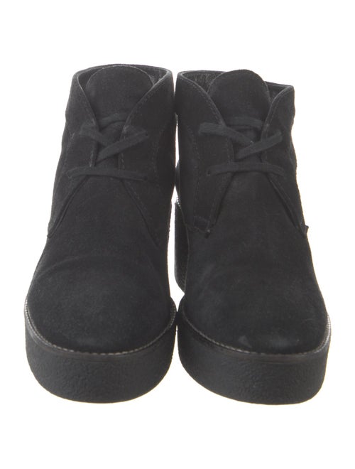 Aquatalia Suede Lace-Up Boots