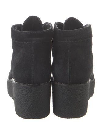 Aquatalia Suede Lace-Up Boots