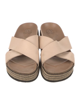 Aquatalia Leather Braided Accents Espadrilles