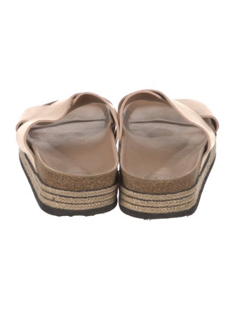 Aquatalia Leather Braided Accents Espadrilles