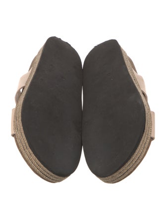 Aquatalia Leather Braided Accents Espadrilles